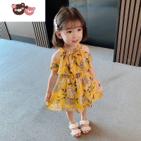 绿彩虹光一2两岁女宝宝夏装儿童2022新款女童连衣裙子夏款季公主裙洋气1周