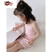 绿彩虹光夏宝宝薄款女孩连衣裙儿童修身睡裙内搭打底裙子睡裙家居服