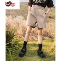 绿彩虹光女童短裤夏季裤子外穿薄款防走光大童女装2022新款儿童休闲运动裤