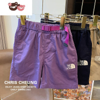 绿彩虹光2022夏季男童短裤夏儿童五分裤中裤工装裤日系中大童速干裤子160