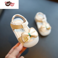 绿彩虹光婴儿凉鞋女夏季女童学步鞋幼儿软底公主鞋0一1-2-3岁宝宝鞋子女宝