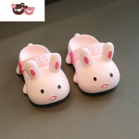 绿彩虹光2022新款卡通小童凉鞋女童夏季包头可爱2-3岁外穿儿童宝宝凉拖鞋