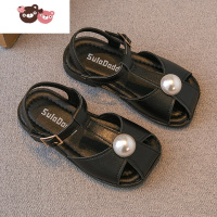 绿彩虹光女童凉鞋包头宝宝鞋2022夏季新款儿童鞋子小女孩公主鞋软底防滑潮