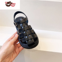 绿彩虹光女童凉鞋包头罗马凉鞋中大童软底公主鞋韩版玛丽珍童鞋22夏季新款