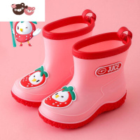绿彩虹光儿童雨鞋男童防滑可爱婴儿加绒夏季小童雨衣幼儿水鞋宝宝雨靴女童