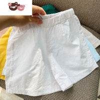 绿彩虹光宝宝薄款短裤 男女儿童透气沙滩裤 夏季清爽热裤宽松小短裤子