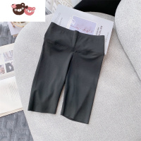 绿彩虹光女童夏装打底裤2022新款儿童紧身裤骑行裤洋气短裤中大童五分裤子