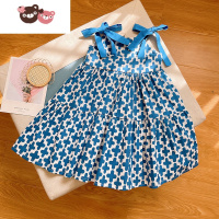 绿彩虹光中大童时尚吊带裙无袖公主裙2022韩韩良品夏季新款韩版防蚊裤背心 裤子