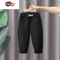 绿彩虹光儿童裤子春季男童休闲裤小童春装男新款宝宝春秋款男孩洋气单裤潮