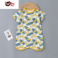 绿彩虹光儿童连体睡衣春秋长袖家居服睡袋哈衣宝宝睡袍夏季男女童睡裙