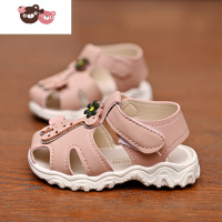 绿彩虹光女童凉鞋2022夏季新款时尚小公主小童宝宝鞋子儿童学步鞋女孩童鞋