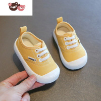 绿彩虹光夏季男宝宝女婴儿学步帆布鞋一岁软底机能小童鞋子儿童春秋款男童学步鞋