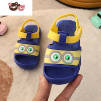 绿彩虹光宝宝凉鞋男小童软底防滑公主鞋女宝2021新款夏季1至5岁宝宝男鞋子学步鞋