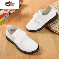 绿彩虹光儿童皮鞋软底英伦风男童女童舞台诗歌朗诵学生大合唱演出礼仪单鞋