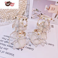 绿彩虹光2022新款女童罗马鞋水钻高跟凉鞋高帮粗跟儿童铆钉方口公主小皮鞋