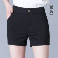 SUNTEK短裤女秋冬2020新款大码妈妈裤外穿打底裤高腰休闲裤女式西装短裤休闲裤