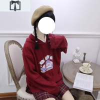 SUNTEK布丁原创 数小兔 jk卫衣女春秋薄款可爱学生日系软妹初春上衣服卫衣