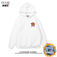 SUNTEK送你一朵小红花同款情侣卫衣女连帽春秋薄款易烊千玺粉丝应援衣服卫衣