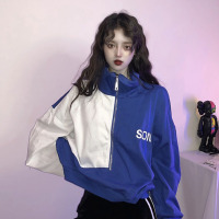 SUNTEK泫雅风短款露脐爵士风格女装炸街卫衣心机漏肚脐设计感小众上衣服卫衣