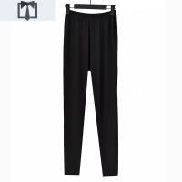 SUNTEK春秋大码薄款宽松莫代尔秋裤女200斤裤子高腰打底裤内穿衬裤线裤休闲裤