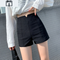 SUNTEK短裤女夏款外穿黑色防走光安全打底裤春秋高腰紧身下半身失踪热裤休闲裤