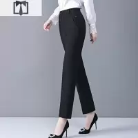 SUNTEK中年女裤春秋妈妈裤子宽松大码中老年女裤春季休闲长裤外穿直筒裤休闲裤