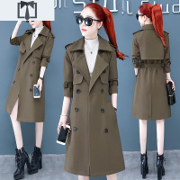 SUNTEK夹棉大衣外套女2020新款冬季高端气质中长款加棉加厚矮小个子风衣风衣