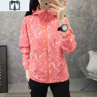 SUNTEK防风防水女迷彩短款风衣加绒连帽户外春秋季外套登山服潮牌风衣