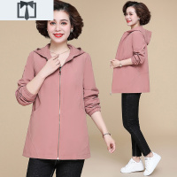 SUNTEK中老年女装妈妈春装减龄风衣外套40岁50中年大码洋气休闲上衣春秋风衣