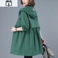 SUNTEK风衣女中长款秋冬加绒加厚2020年新款潮韩版宽松百搭春秋大衣外套风衣