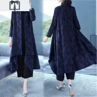 SUNTEK高端设计感精品风衣女中长款休闲外套气质中年妈妈春秋装2021新款风衣