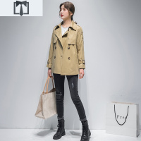 SUNTEK风衣女短款英伦风2021年春秋新款韩版今年流行小个子女士风衣外套风衣