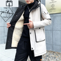 SUNTEK爱狮柏格旗舰店中长款风衣男连帽外套秋季夹克男士秋装上女风衣