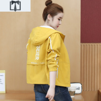 SUNTEK冬季加绒加厚外套女装秋冬装2020年新款女士短款百搭夹克风衣棉服风衣