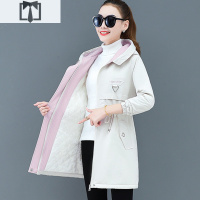 SUNTEK女士冬季羔毛绒外套棉衣服2021年新款韩版宽松百搭长款加厚风衣风衣女