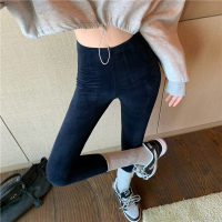 SUNTEK2021秋冬新款收腹提臀小脚裤高腰外穿裤子紧身弹力长裤打底裤女装打底裤