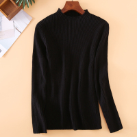 SUNTEK春节不打烊棉棉半高领毛衣女加厚大码韩版棉线打底针织衫毛衣