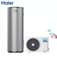 海尔(Haier)空气能热水器家用300升一级能效双变频高水温变频王KF110/300-Q2FE7AU1带电辅R32冷媒