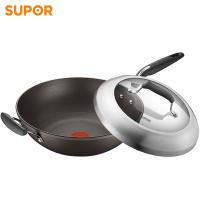 苏泊尔(SUPOR)火红点钛金刚无油烟炒锅PC32HA2