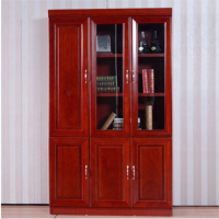 畅天行油漆饰面木质文件柜档案柜资料柜书柜三门CTX-WJG02