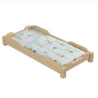 畅天行实木幼儿园午睡床单人床