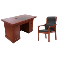 畅天行油漆办公桌桌椅组合装1.6米