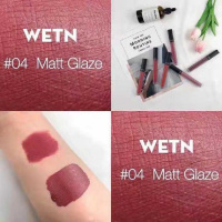 04姨妈色 [红同款]唇釉不色不沾杯哑光雾面学生款可爱便宜防水口红液