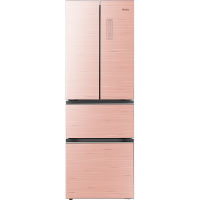 奥马(Homa) BCD-318WFJA玫瑰金 318升多门冰箱 零度保鲜 蓝光净味 钻晶玻璃门