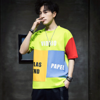 夏季新款男士新款纯棉印花短袖T恤夏季