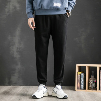 男士韩版潮流春夏季运动裤束脚工装裤宽松直筒夏季休闲长裤