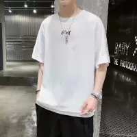 奥朗奴(AOLANGNU)纯棉夏天印花打底衫
