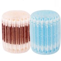 医用碘伏棉棒消毒液酒精棉签棉球婴儿肚脐一次性便携式伤口碘酒棉 100支 碘伏 +100支 酒精