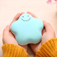 净也暖手宝充电宝幸运星马卡龙电暖宝USB迷你防爆随身小热饼移动电源