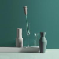 净也家用海绵刷厨房清洁刷玻璃杯长柄刷长瓶茶杯刷子洗杯刷旋转奶瓶刷